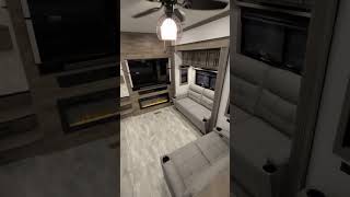 Luxury Fifth Wheel 2023 Riverstone Legacy 42FSKG Toy Hauler by Forestriver Couchs RV Nation shorts [upl. by Iror]