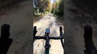 Gravel cycling is a must do and fun iphone canyon bikes fallseason fun riding [upl. by Eniad584]