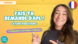 🇫🇷 TUTORIEL  Demande dAPL  Etudiants Internationaux [upl. by Adnawt462]