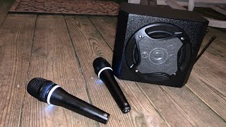 Tonor Bluetooth speaker PA with wireless microphone review and unboxing [upl. by Ben]