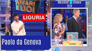 Affari tuoi di mercoledì 231024 con la Liguria I pacchi aperti in ordine [upl. by Aciretal]