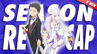 COMPLETE ReZero Season 2 Part 2 Recap in 8 MINUTES [upl. by Haem]