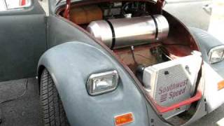 1967 v8 302 powered vw beetle bug sleeper [upl. by Kirima]