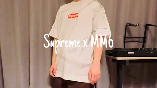 【購入品紹介】Supreme x MM6 maison margiela [upl. by Hnoj]