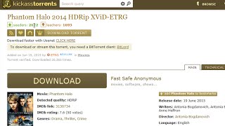 how to download videos from extratorrent or kickass torrent with idm [upl. by Bonina]