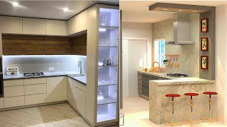 100 Modular Kitchen Design Ideas 2024 Open Kitchen Cabinet Colors Modern Home Interior Design Ideas [upl. by Laith624]