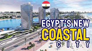 Egypts new mega city  A Tour of the New el Alamein City [upl. by Tobie942]