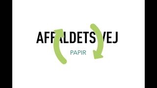 Affaldets vej  Papir [upl. by Alduino]