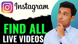 How To Find All Live Videos On Instagram2024 [upl. by Mauer569]