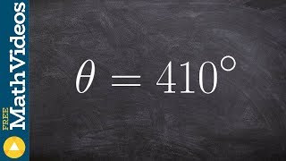 How to determine the coterminal acute positive angle [upl. by Okwu]