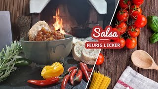 Salsa selber machen feurig lecker [upl. by Ardnaeel187]