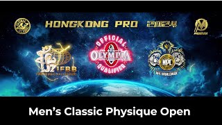 Hong Kong Pro Show 2024 Mens Classic Physique [upl. by Yttig]