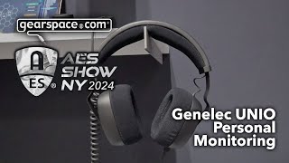 Genelec Personal Monitoring  Gearspace  AES NYC 2024 [upl. by Eerok]