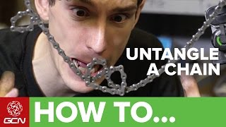 How To Untangle A Bike Chain [upl. by Christiansen]