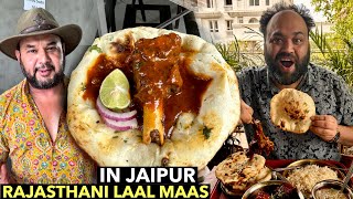 Laal Maas Recipe By Jass Pratap Singh  Best Place To have Laal Maas  Jaipur [upl. by Nuhsed]