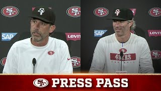 Shanahan Sorensen on Turning the Page to TNF in Seattle  49ers [upl. by Auqeenwahs]