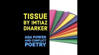 Analysing Tissue by Imtiaz Dharker [upl. by Vannie]