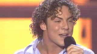 David Bisbal Mienteme OT 1 [upl. by Adidnere26]