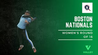 2024 Boston Nationals  Womens Round of 16  Burus  Elliott vs Prendergast  Zink [upl. by Elocan]