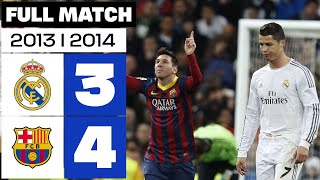 Real Madrid vs FC Barcelona 34 20132014 PARTIDO COMPLETO [upl. by Bovill]