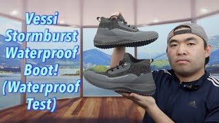 Vessi Stormburst Waterproof Boot Waterproof Test [upl. by Standice234]