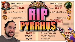 Pyrrhus Test Results overhyped  relic not META Rise of Kingdoms Guide [upl. by Anier38]