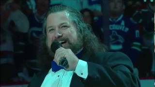 Mark Donnelly performs Canadian Anthem prior to Game 7 61511 [upl. by Yemar]