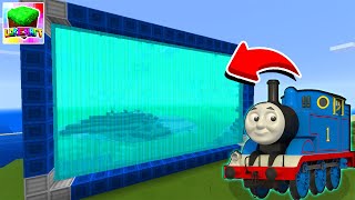 I Made A Portal To The Thomas THE TRAIN In Lokicraft [upl. by Leinto147]