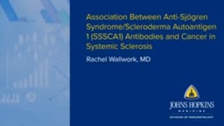 AntiSjogren SyndromeScleroderma Autoantigen 1 SSCA1 Antibodies and Cancer in Systemic Sclerosis [upl. by Arlina]