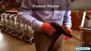 Demonstration of Steam Pressure Heavy Duty Industrial Steamer Machine [upl. by Otsirave]