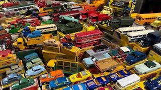 HUGE VINTAGE DIECAST MODEL CAR COLLECTION  Matchbox Dinky Toys Corgi Toys amp Others [upl. by Patten455]