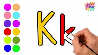 ABC für Kinder  Buchstaben Schreiben  Anlaute  Erste Klasse Lesen und Schreiben  Alphabet lernen [upl. by Gnem]