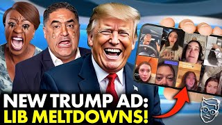 Trump Drops Hysterical New Ad ROASTING Libs Unhinged Election Night Meltdowns 🤣 [upl. by Demaggio]