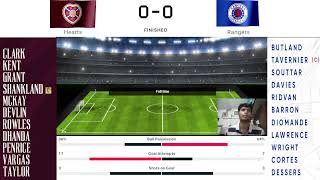 Rangers vs Hearts Live Streaming  Scottish Premiership  Hearts vs Rangers Live [upl. by Ynot]