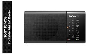 🔥Portable SW MW FM Radio in 1500 Rupees हिंदी में ► Sony ICFP36 [upl. by Mij]