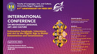 International Conference on Indonesian Language Art and Culture  April 242024 [upl. by Tannen]