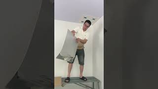 selfadhesive ceiling sticker ceiling sticker shortvideo fypyoutube [upl. by Namie]