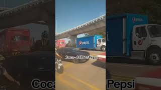 cocacola vs pepsi memes shorts viralvideo youtubeshorts parati [upl. by Eimam]