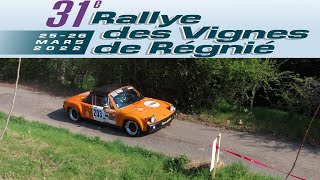 Rallye des Vignes de RégniéDurette 2022 [upl. by Soigroeg452]