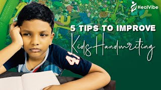 Easy tips to improve handwriting in kids Occupational therapy tips to develop Handwriting skills [upl. by Ahsyat]