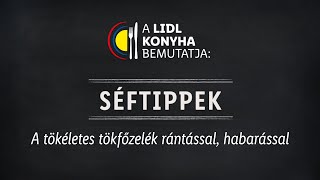 A tökéletes tökfőzelék rántással habarással  Lidl Konyha  Séftippek [upl. by Yentruoc]