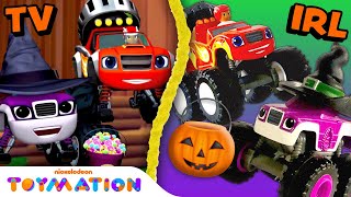 Truck or Treat 🎃 with Halloween Blaze Toys  Toymation [upl. by Bronwyn946]