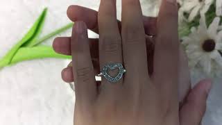 Love and Faith Sterling Silver RingARG1361NS [upl. by Estelle]