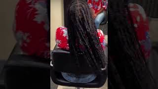 Box braids for the Win this summer boxbraids naturalhair [upl. by Aokek]