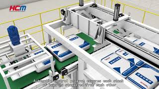 Full Automatic Packaging and stacking production line [upl. by Annawot759]