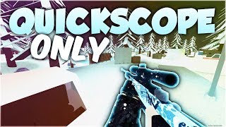 Quickscope Only Challenge Phantom Forces [upl. by Sieber]