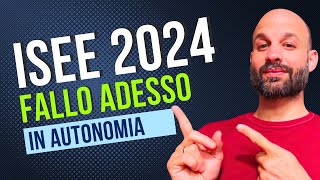 ISEE 2024 il TUTORIAL DEFINITIVO per compilarlo in modo VELOCE e PRATICO isee2024 inps tutorial [upl. by Akimas221]