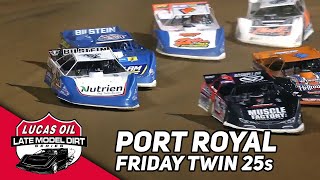 Highlights  2023 Lucas Oil Late Models Rumble by the River Friday at Port Royal Speedway [upl. by Phalan]