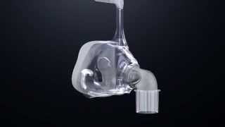 Mirage FX CPAP Mask AirFlow Demonstration [upl. by Enyedy146]