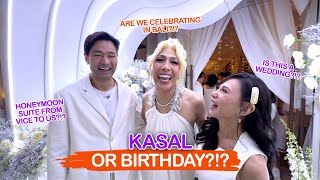 KASAL OR BIRTHDAY WITH VICE GANDA  DR VICKI BELO [upl. by Idaline213]